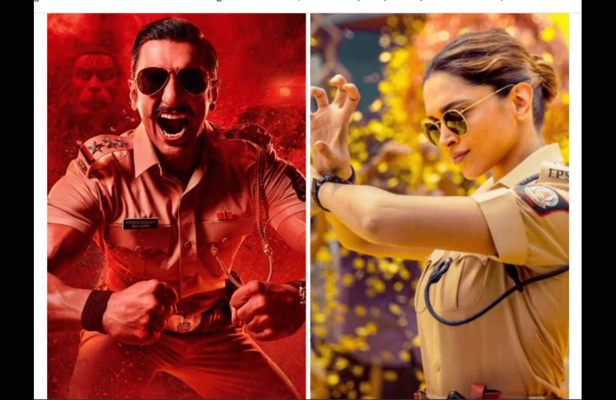 Deepika in Lady Singham Look