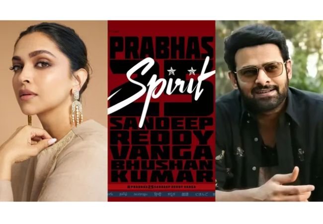 deepika padukone and prabhas in spirit movie