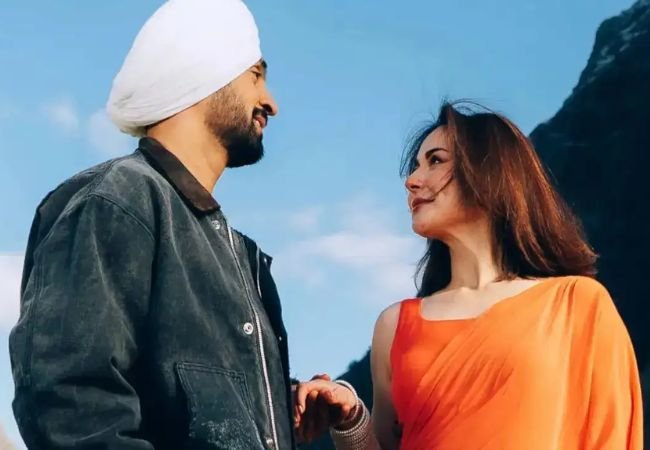 diljit dosanjh and hania aamir