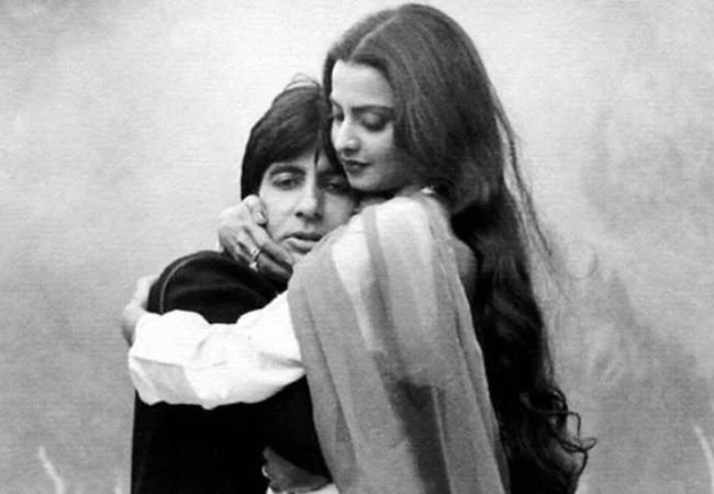 rekha with amitabh bachchan