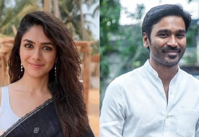 mrunal thakur and dhanush