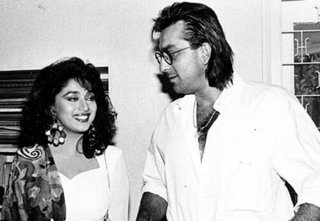 madhuri dixit sanjay dutt affair